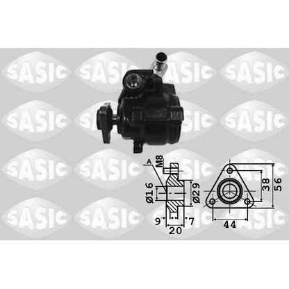 Photo Hydraulic Pump, steering system SASIC 7076057