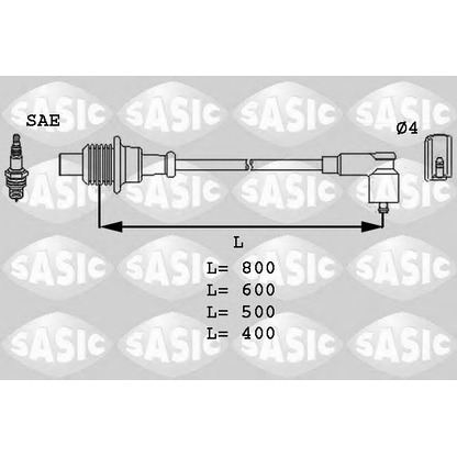 Photo Ignition Cable Kit SASIC 9280001