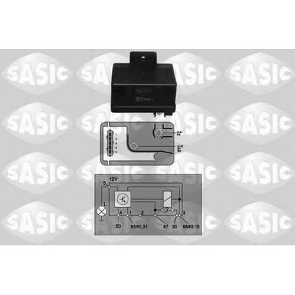 Photo Control Unit, glow plug system SASIC 9316010