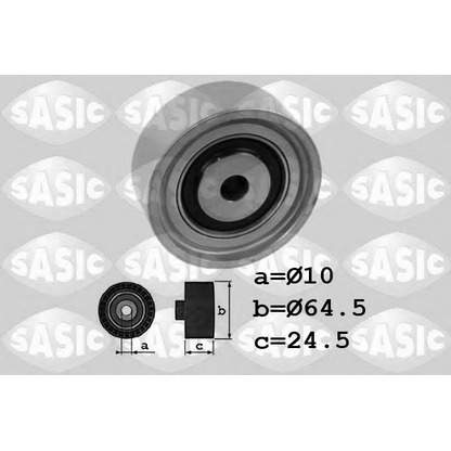 Photo Deflection/Guide Pulley, timing belt SASIC 1706061