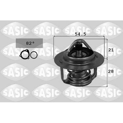 Zdjęcie Termostat, żrodek chłodzący SASIC 3304013