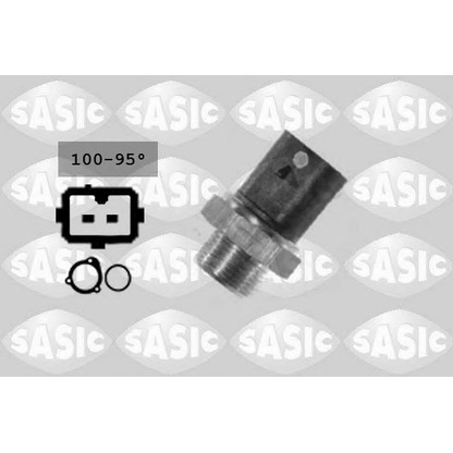 Photo Temperature Switch, radiator fan SASIC 3806002