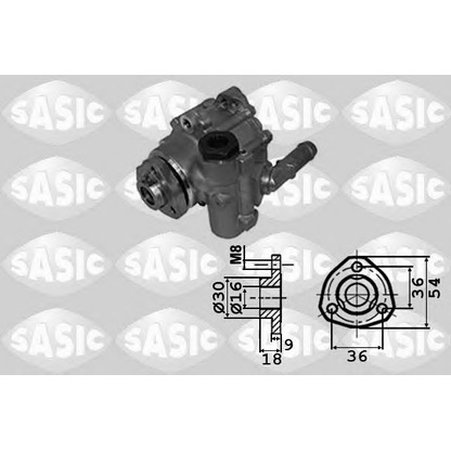 Photo Hydraulic Pump, steering system SASIC 7076071