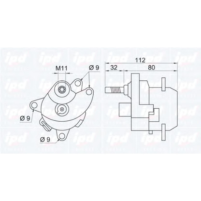 Foto Braccio tenditore, Cinghia Poly-V IPD 100690