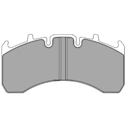 Photo Brake Pad Set, disc brake BERAL 2916930004145624