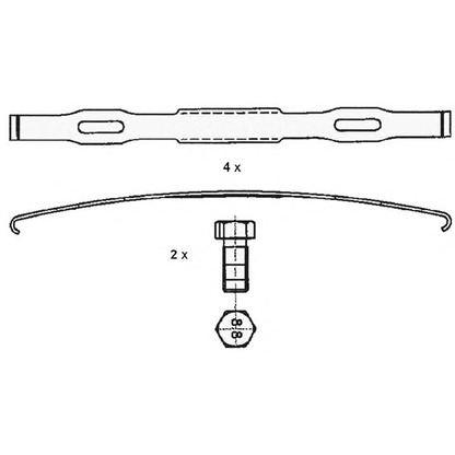 Photo Brake Pad Set, disc brake BERAL 2916930004145624