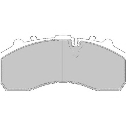 Photo Brake Pad Set, disc brake BERAL 2917930004145504