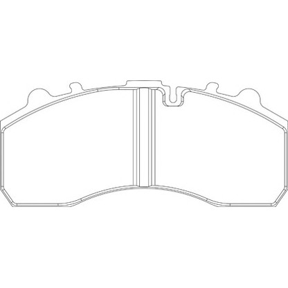 Photo Brake Pad Set, disc brake BERAL 2919630004145504