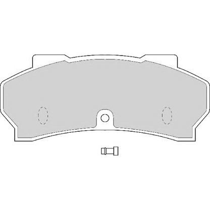 Photo Brake Pad Set, disc brake ABEX AVR142