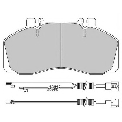 Foto Kit pastiglie freno, Freno a disco ABEX G6494