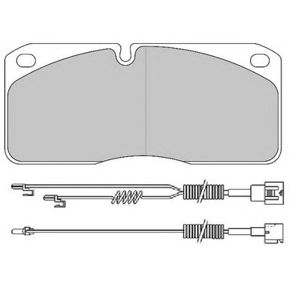 Foto Kit pastiglie freno, Freno a disco ABEX G6495