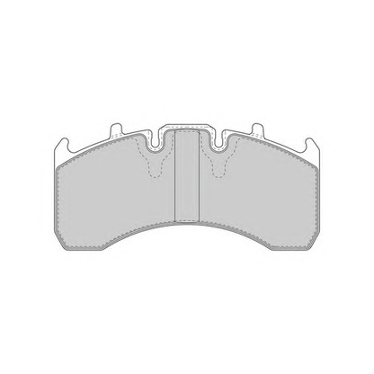 Photo Brake Pad Set, disc brake ABEX G6932