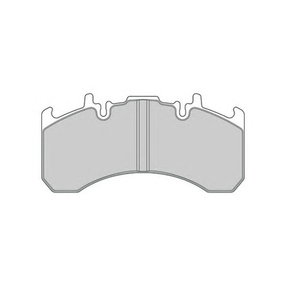 Photo Brake Pad Set, disc brake ABEX G6964