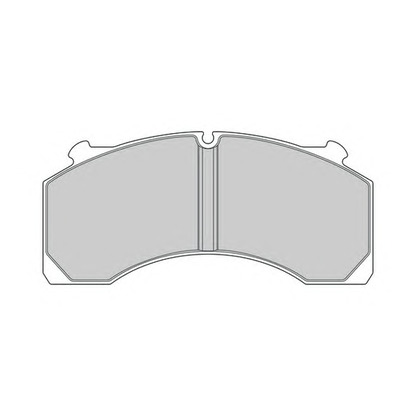 Photo Brake Pad Set, disc brake ABEX G6982