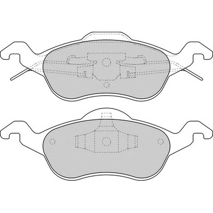 Photo Brake Pad Set, disc brake DURON DBP241318