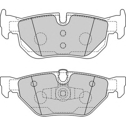 Photo Brake Pad Set, disc brake DURON DBP211807