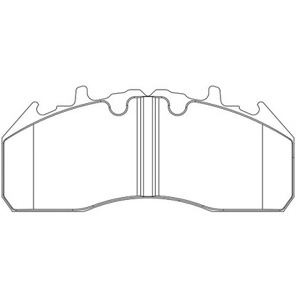 Photo Brake Pad Set, disc brake DURON DCV1855BFE