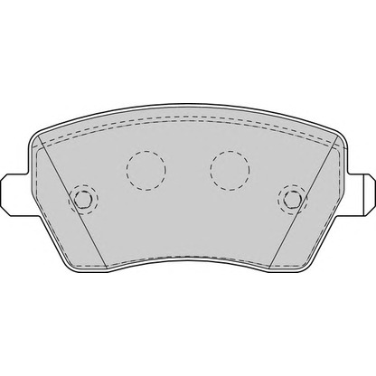 Photo Brake Pad Set, disc brake DURON DBP351617