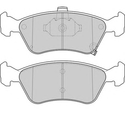 Photo Brake Pad Set, disc brake DURON DBP371321