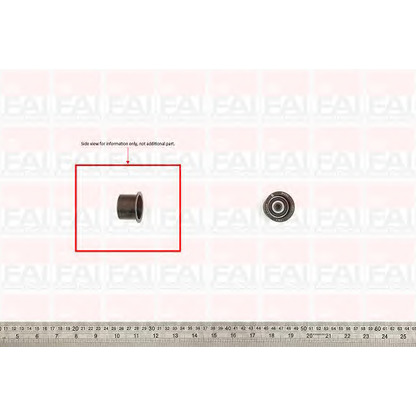 Photo Deflection/Guide Pulley, timing belt FAI T8806