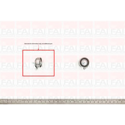 Photo Tensioner Pulley, timing belt FAI T9248