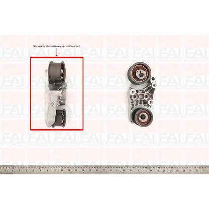 Photo Tensioner Pulley, timing belt FAI T9268