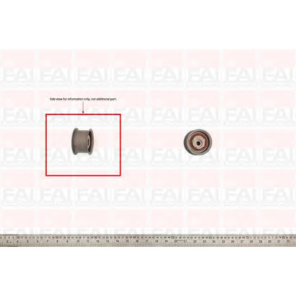 Photo Deflection/Guide Pulley, timing belt FAI T9269