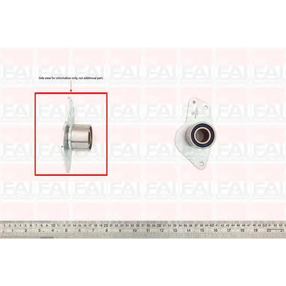 Photo Deflection/Guide Pulley, timing belt FAI T9334