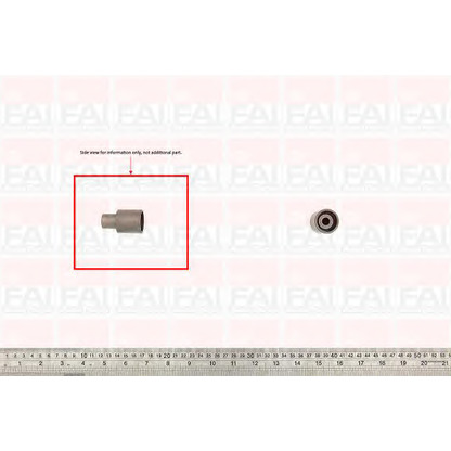 Photo Deflection/Guide Pulley, timing belt FAI T9343