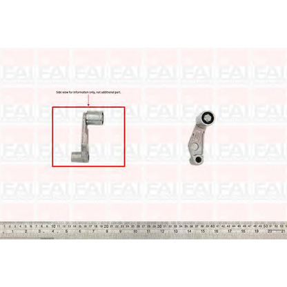 Photo Deflection/Guide Pulley, timing belt FAI T9359