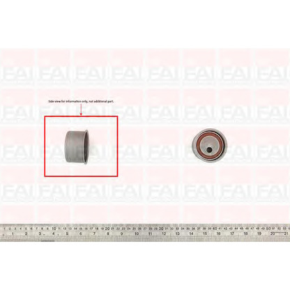 Photo Tensioner Pulley, timing belt FAI T9426