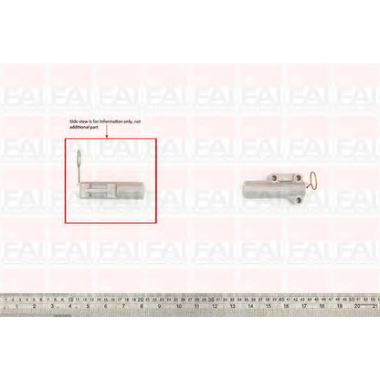 Photo Vibration Damper, timing belt FAI T9498