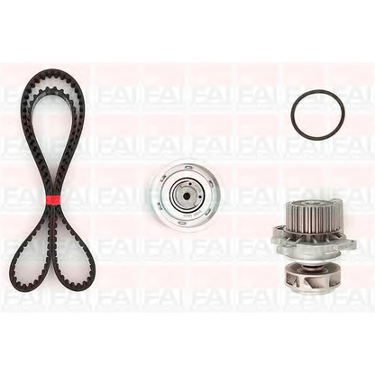 Photo Water Pump & Timing Belt Kit FAI TBK906128