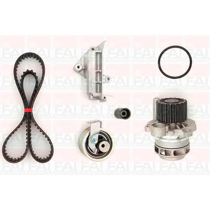 Photo Water Pump & Timing Belt Kit FAI TBK1686307