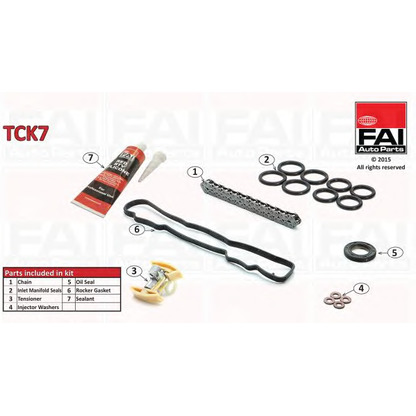 Photo Timing Chain Kit FAI TCK7