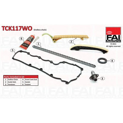 Foto Catena distribuzione FAI TCK117WO