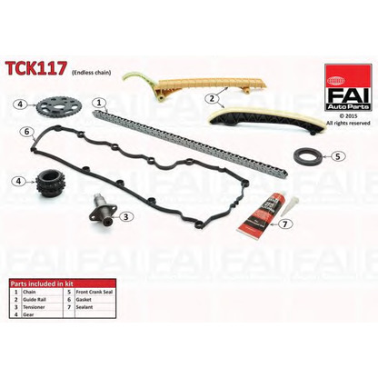 Foto Catena distribuzione FAI TCK117