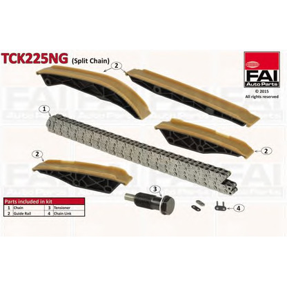 Foto Kit catena distribuzione FAI TCK225NG