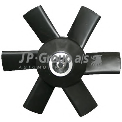 Foto Núcleo ventilador, refr. motor JP GROUP 1114900580
