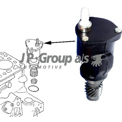 Photo Vacuum Pump, brake system JP GROUP 1117100300