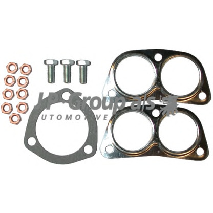 Photo Mounting Kit, exhaust system JP GROUP 1121700710