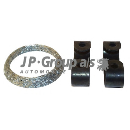 Photo Mounting Kit, exhaust pipe JP GROUP 1121701210