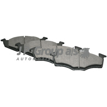 Photo Brake Pad Set, disc brake JP GROUP 1163600810