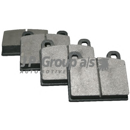 Photo Brake Pad Set, disc brake JP GROUP 1163601210