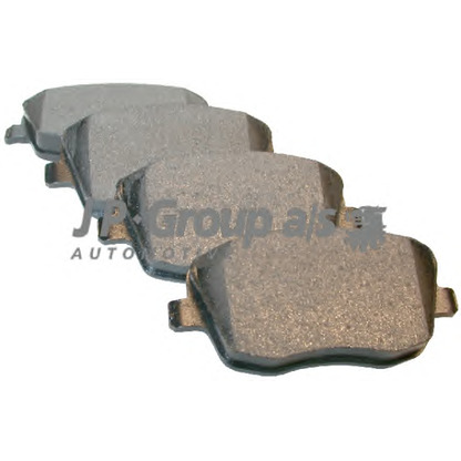 Photo Brake Pad Set, disc brake JP GROUP 1163603010