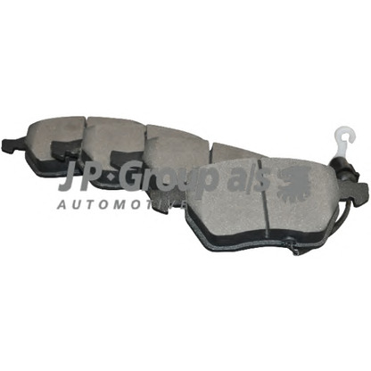 Photo Brake Pad Set, disc brake JP GROUP 1163605210