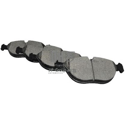 Photo Brake Pad Set, disc brake JP GROUP 1163607419