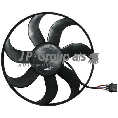 Photo Fan, radiator JP GROUP 1199103500