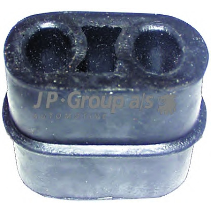 Zdjęcie Pasek gumowy, system wydechowy JP GROUP 1221600800
