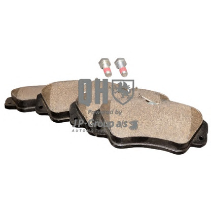 Photo Brake Pad Set, disc brake JP GROUP 1263600119